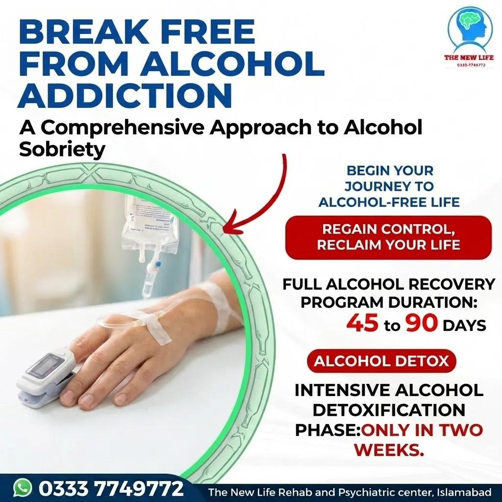 Alcohol Addiction in Islamabad, Pakistan: Professional Treatment and Long-Term Recovery