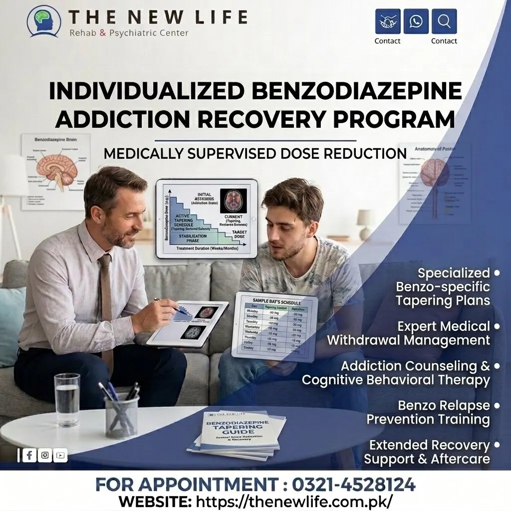 Benzodiazepines Addiction – Benzodiazepines Addiction Treatment in Islamabad, Pakistan