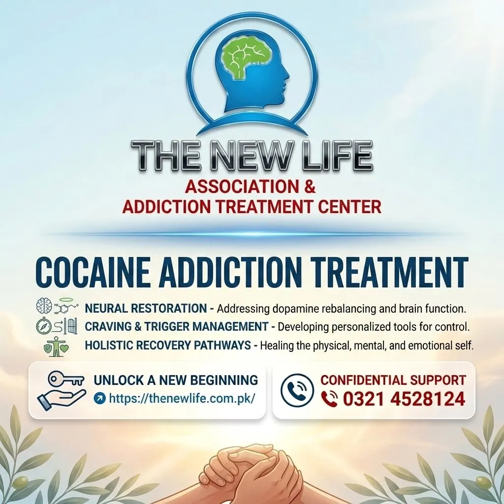 Cocaine Addiction – Cocaine Addiction Treatment at Islamabad, Pakistan