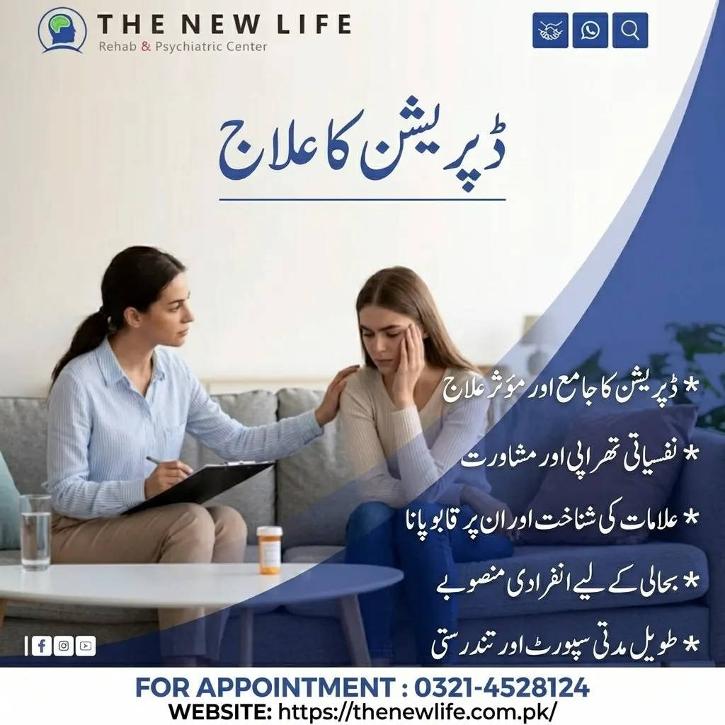 Depression – The New Life Rehab & Psychiatric Center Islamabad