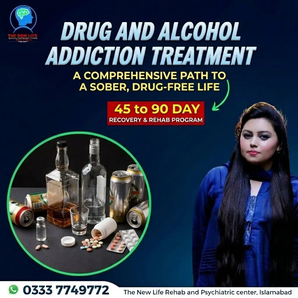 Drug and Alcohol Addiction in Islamabad, Pakistan: Comprehensive Treatment and Recovery