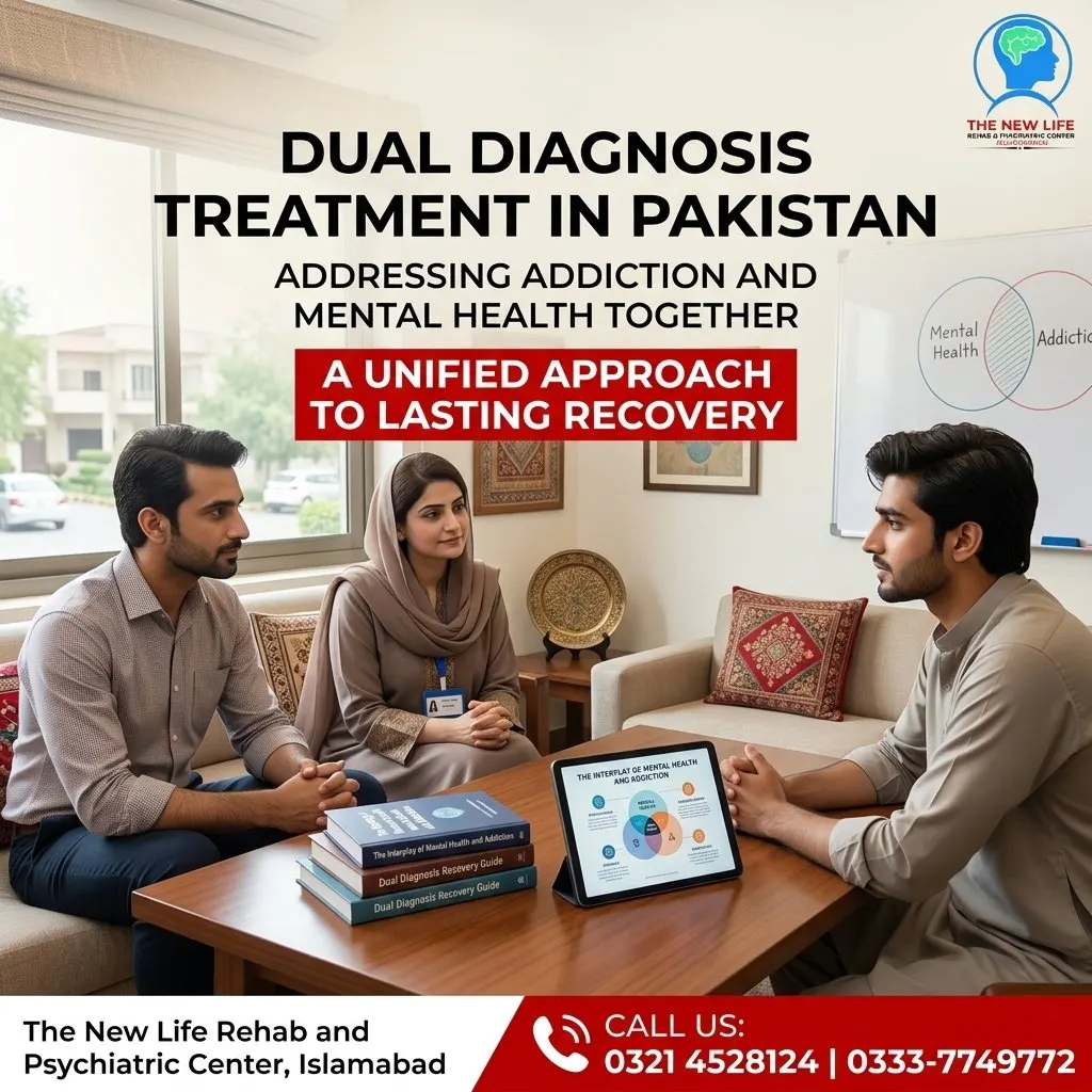 Dual Diagnosis Treatment in Pakistan: Key Steps for Addiction and Mental Health Recovery